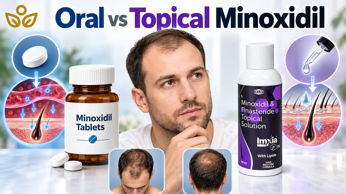Oral vs Topical Minoxidil: Why Results Depend on Follicle Biology