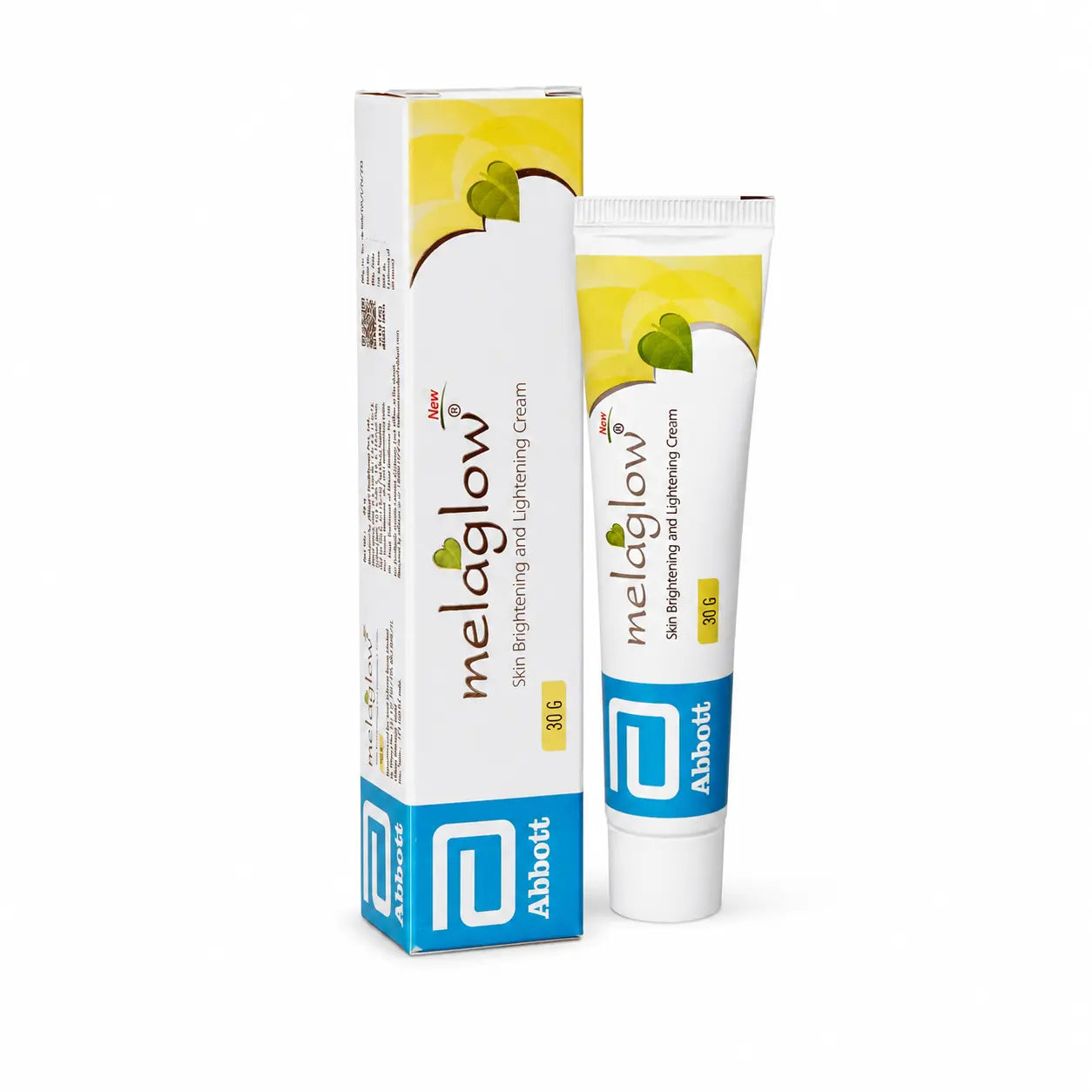 Melaglow Skin Brightening Cream 30g carton and tube