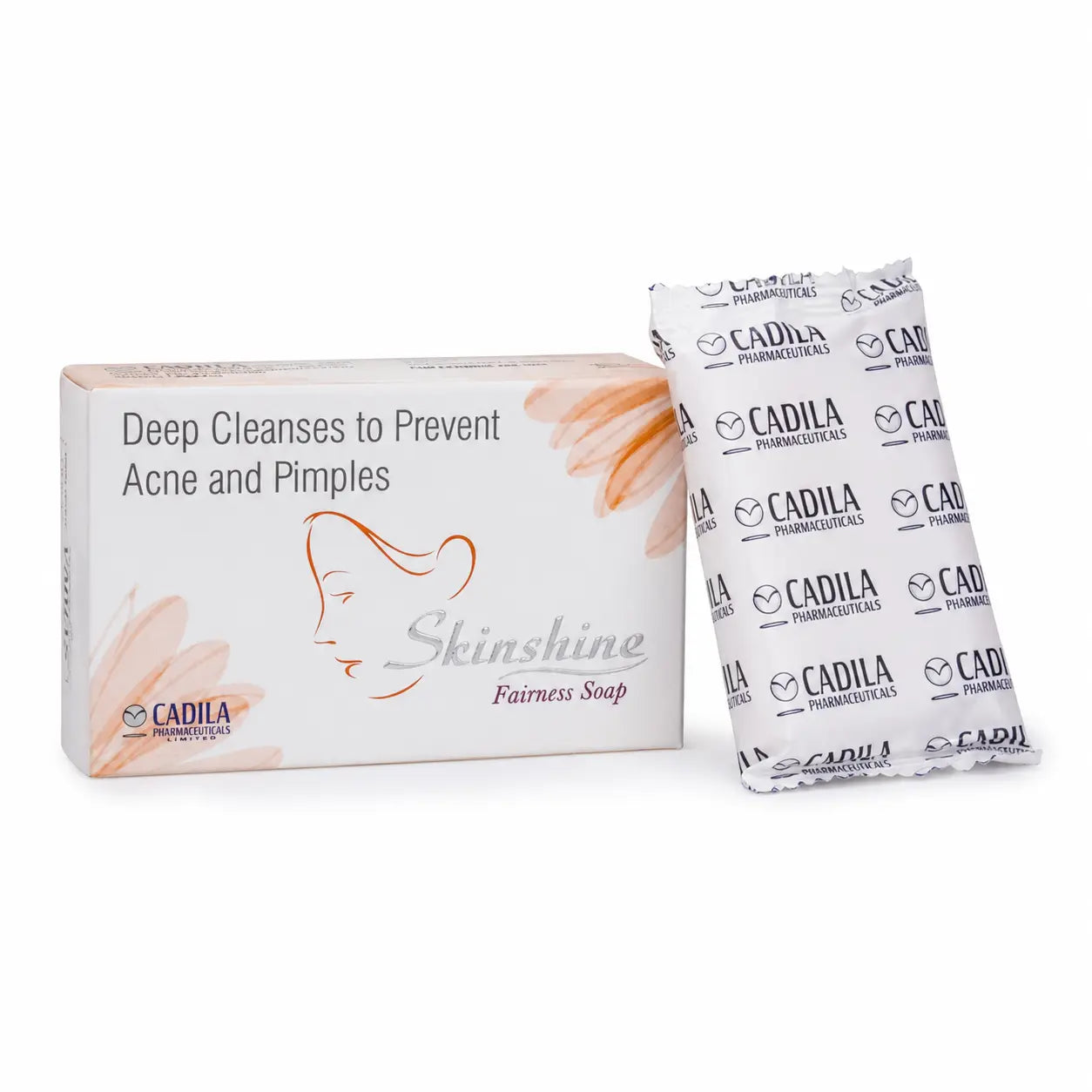 Skinshine Fairness Soap 75g box with inner wrapper