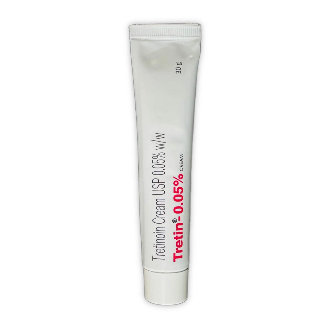 Tretin Tretinoin Cream USP 0.05% 30g tube – front view